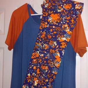 Large LuLaRoe Carly and TC leggings